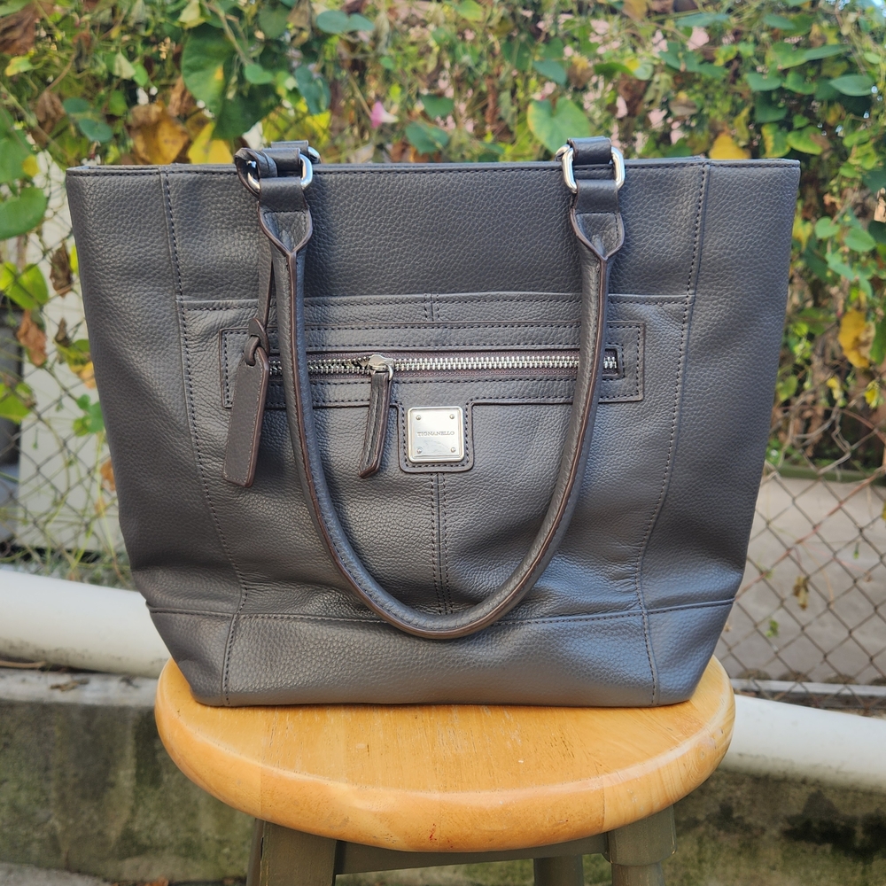 Tignanello Shoulder Bag Gray